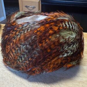 Vintage Feathered Hat